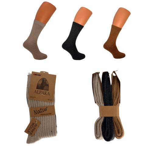 Paar alpaka socken - 3,