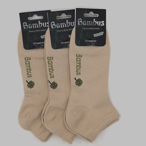 Sneaker socken bambus glück - sneaker,