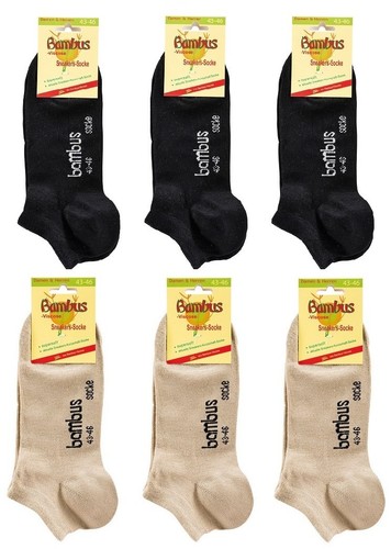 Paar sneaker socken bambus - sneaker,