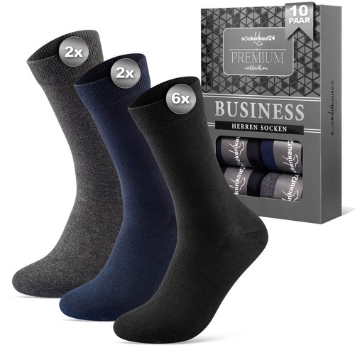 Socken herren business - herren, schwarz
