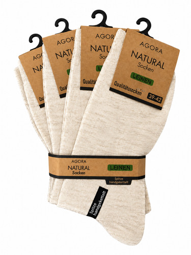 Paar herren leinen socken - paar,