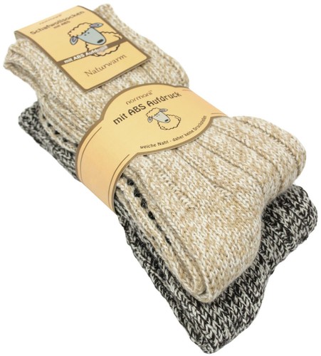 Paar norweger abs - 2, socken