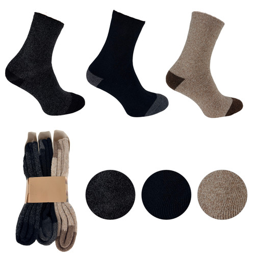Paar wollsocken dick - 3,