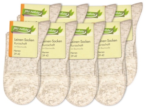 Kurzsocken leinen bund - kurzsocken, (bund,